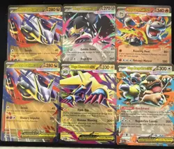 Mega Ex Lot Pokemon Card TCG Mega Evolutions 6 Card Lot NM - Image 1