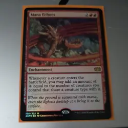 Magic The Gathering MTG Double Masters Foil Card #136 Mana Echoes - Image 1