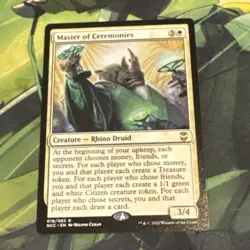 MTG Master of Ceremonies Commander: Streets of New Capenna 018/093 NM - Image 1