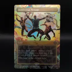 MTG - NM - Multiversal Passage (Borderless) - Foil - Marvel's Spider-Man 206 - Image 1