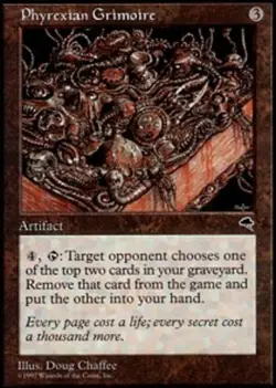 Phyrexian Grimoire - Tempest # MTG Magic The Gathering - Image 1