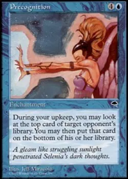Precognition - Tempest # MTG Magic The Gathering - Image 1