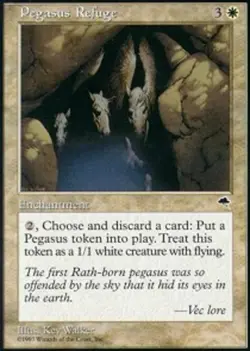 Pegasus Refuge - Tempest # MTG Magic The Gathering - Image 1