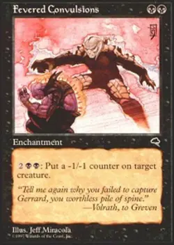 Fevered Convulsions - Tempest # MTG Magic The Gathering - Image 1