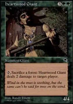 Heartwood Giant - Tempest # MTG Magic The Gathering - Image 1