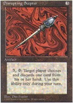Disrupting Scepter - Fourth Edition #316/379 MTG Magic The Gathering - Image 1