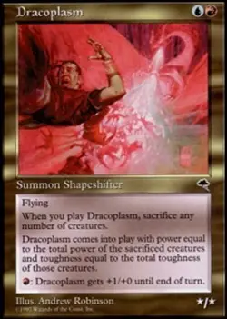 Dracoplasm - Tempest # MTG Magic The Gathering - Image 1