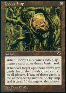 Booby Trap - Tempest # MTG Magic The Gathering - Image 1