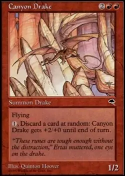 Canyon Drake - Tempest # MTG Magic The Gathering - Image 1
