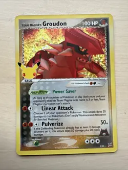 Team Magma's Groudon 9/95 - 2021 Pokemon Celebrations 25th Anniversary - Image 1