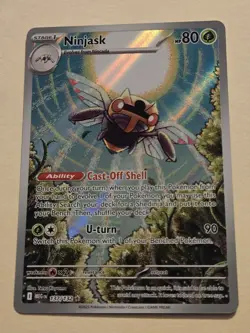 Ninjask 137/132 Pokemon TCG Mega Evolutions Illustration Rare Holo - Image 1
