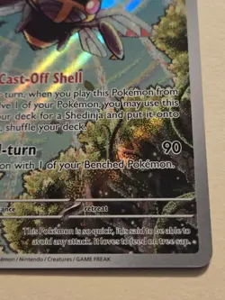 Ninjask 137/132 Pokemon TCG Mega Evolutions Illustration Rare Holo - Image 5