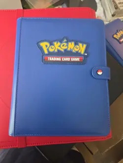 Pokemon Ultra Pro Premium Snap Binder - Blue - Holds 160 Cards - Image 1