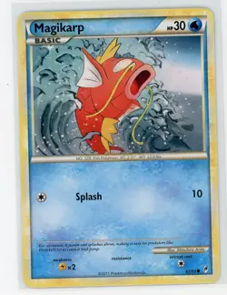 Pokemon TCG - Magikarp 61/95 - Call of Legends - Common - Image 1