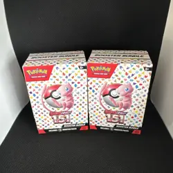 [EMPTY BOXES] Pokemon TCG Scarlet & Violet 151 Booster Bundle LotOf 2 Boxes - Image 1