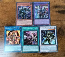 Gouki Deck Core X1 Of Each (5 Cards) Doom of Dimensions Yugioh NM - Image 1