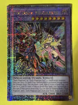 YuGiOh ~ The Dark Magicians RA04-EN054 ~ Quarter Century Secret Rare - Image 1