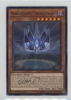 World Legacy - World Crown 1st Ed. YuGiOh Cybernetic Horizon #CYHO-EN011 - Image 1