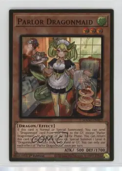 Parlor Dragonmaid 1st Ed. YuGiOh Gold Series: Maximum Gold #MAGO-EN023 - Image 1