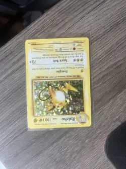 Raichu Holo Rare 36 Pokemon Evolutions 2016 TCG Card - LP - Image 2