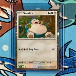 Snorlax SVP 122 Black Star Promo Cosmo Holo | Pokemon TCG NM English Card - Image 1
