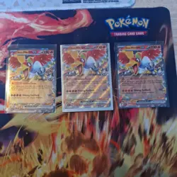 Pokemon Destined Rivals DRI EN Bundle x3 Cards NM/M - Image 1