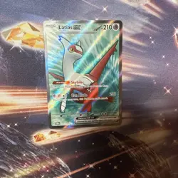 Pokemon TCG Surging Sparks Latias EX 220/191 Ultra Rare Full Art Holo Card - Image 1