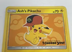 Ash’s Pikachu SM110 I Choose You Pokemon The Movie Promo Card - Image 3
