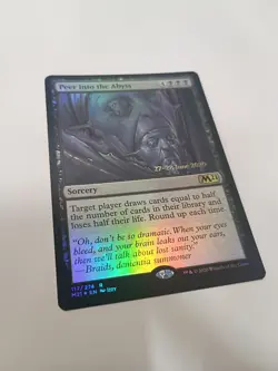 Peer into the Abyss #117 (Foil) (NM) Prerelease Cards PRE Magic MTG - Image 1