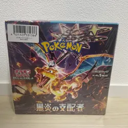 Pokemon Card Ruler of the Black Flame sv3 Booster Box Japanese w/3 promo pack - Image 2