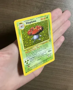 Vileplume - 15/64 - Pokemon Jungle Unlimited Holo Rare Card WotC - NM - Image 4