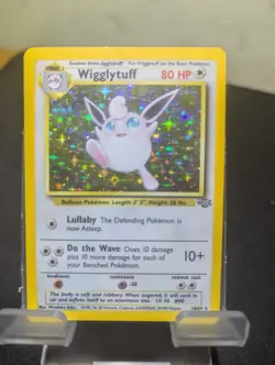 Wigglytuff - 16/64 - Pokemon Jungle Unlimited Holo Rare Card WOTC NM - Image 1