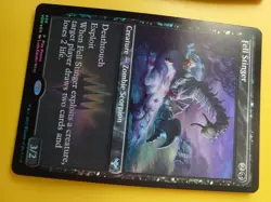 MTG Card. Fell Stinger x2 VOW FOIL Zombie Scorpion Play Promo 2 cards - Image 3