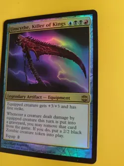 Unscythe, killer of kings. Mythic Alara Reborn. Magic the Gathering FOIL Card. - Image 2
