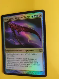 Unscythe, killer of kings. Mythic Alara Reborn. Magic the Gathering FOIL Card. - Image 3