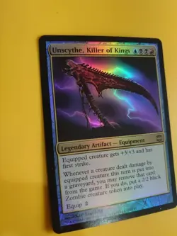 Unscythe, killer of kings. Mythic Alara Reborn. Magic the Gathering FOIL Card. - Image 4