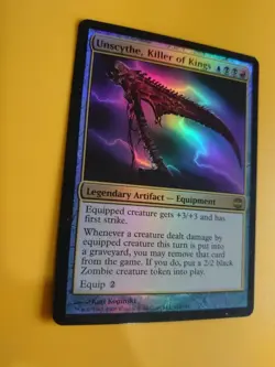 Unscythe, killer of kings. Mythic Alara Reborn. Magic the Gathering FOIL Card. - Image 5