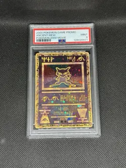 Ancient Mew 2000 Movie Promo Card With Swirl PSA 9 [English Version] - Image 1