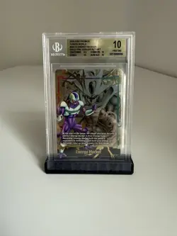 Dragon Ball Fusion World Card Game Energy Marker Cooler E01-12 Beckett BGS 10 - Image 1