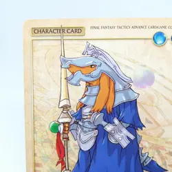 Chｰ19 Temple Knight Banga FINAL FANTASY Tactics Advance Card Game Collection - Image 2