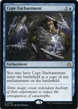 Copy Enchantment Ravnica Remastered - Magic MTG NM - Image 1