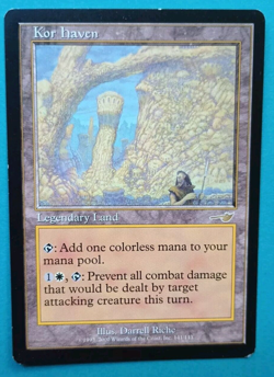 Magic the Gathering MTG Nemesis KOR HAVEN LP/EX R 2000! - Image 1