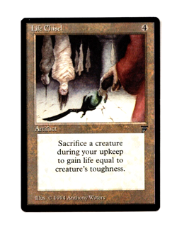 MTG Life Chisel SP/NM Legends Magic the Gathering ~ Free Shipping ~ - Image 1