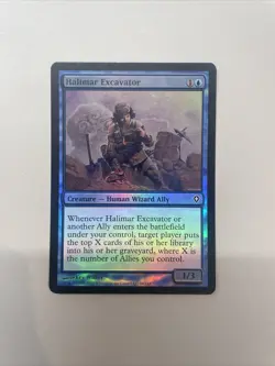 Halimar Excavator - Worldwake FOIL Excellent Magic MTG - Image 1
