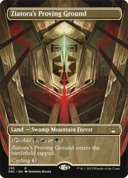 Ziatora's Proving Ground (Borderless) Streets of New Capenna Regular - Image 1