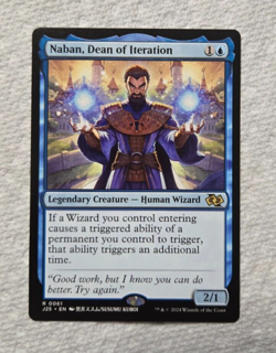 MTG Naban, Dean of Iteration Anime Foundations Jumpstart NM - Image 1