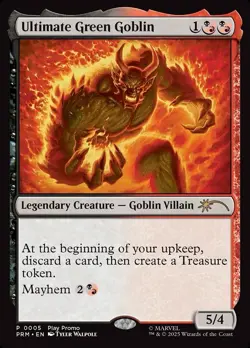 🧙Ultimate Green Goblin P 0005 PROMO PRM Spider-Man MTG - Image 1