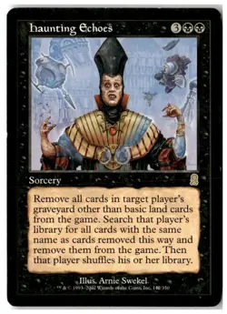 MTG Haunting Echoes - Odyssey Moderately Played English - Image 1