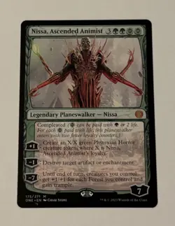 MTG Nissa, Ascended Animist Phyrexia: All Will Be One LP - Image 1