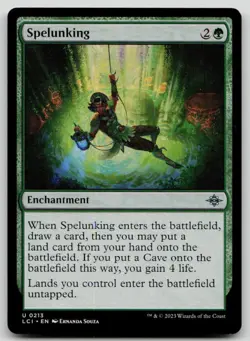 Spelunking U The Lost Caverns of Ixalan 213 NM - Image 1